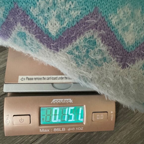 Ugly Christmas Sweater With Reindeer & Snowflake Design By 33 Degrees XL blue - Picture 9 of 14